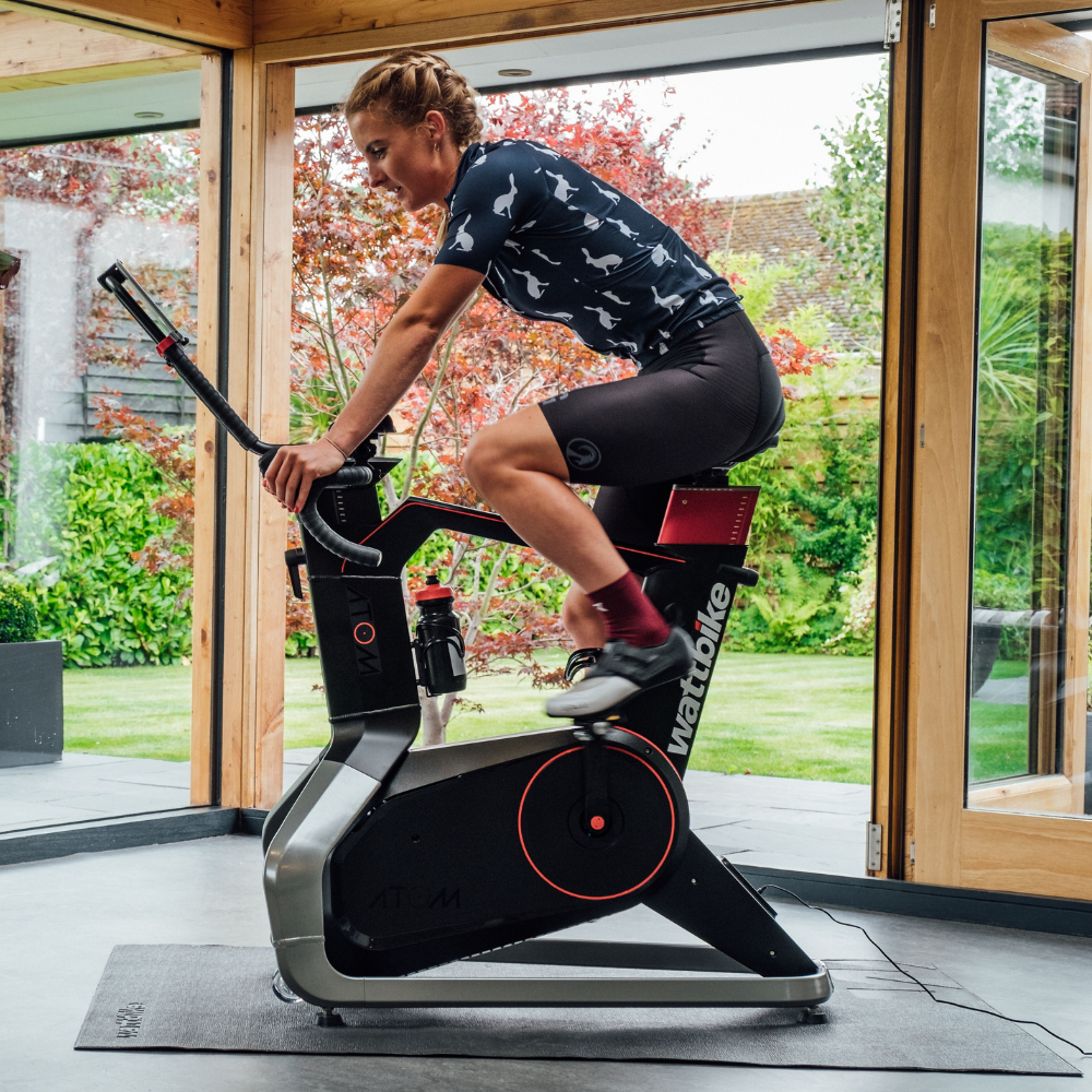 Binnen trainen met wattage